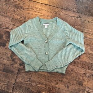 Sincerely Jules for Bandier Women's Green Cardigan